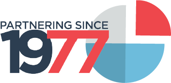 partnering since 1977 logo