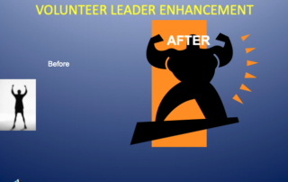 volunteer leader enhancement before and after